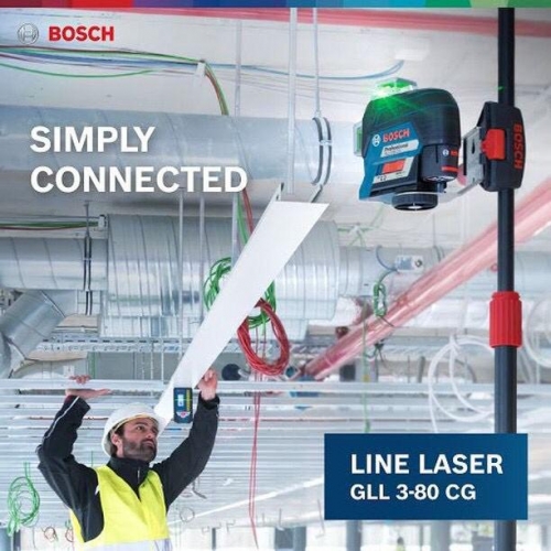 تراز لیزری۳خط ۳۶۰درجه بوشGLL 3-80CG