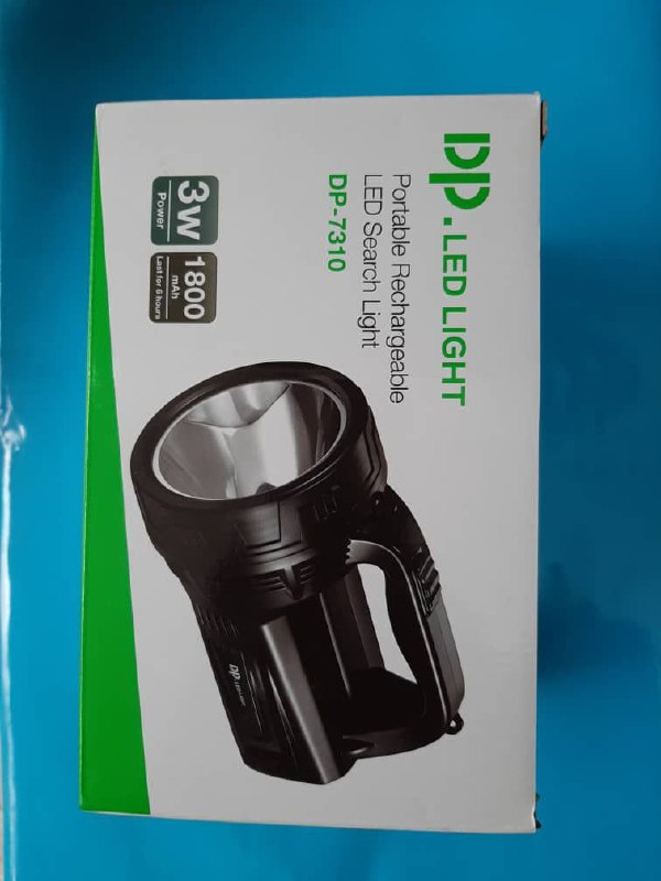  چراغ قوه شارژی DP--7310 تعداد در 