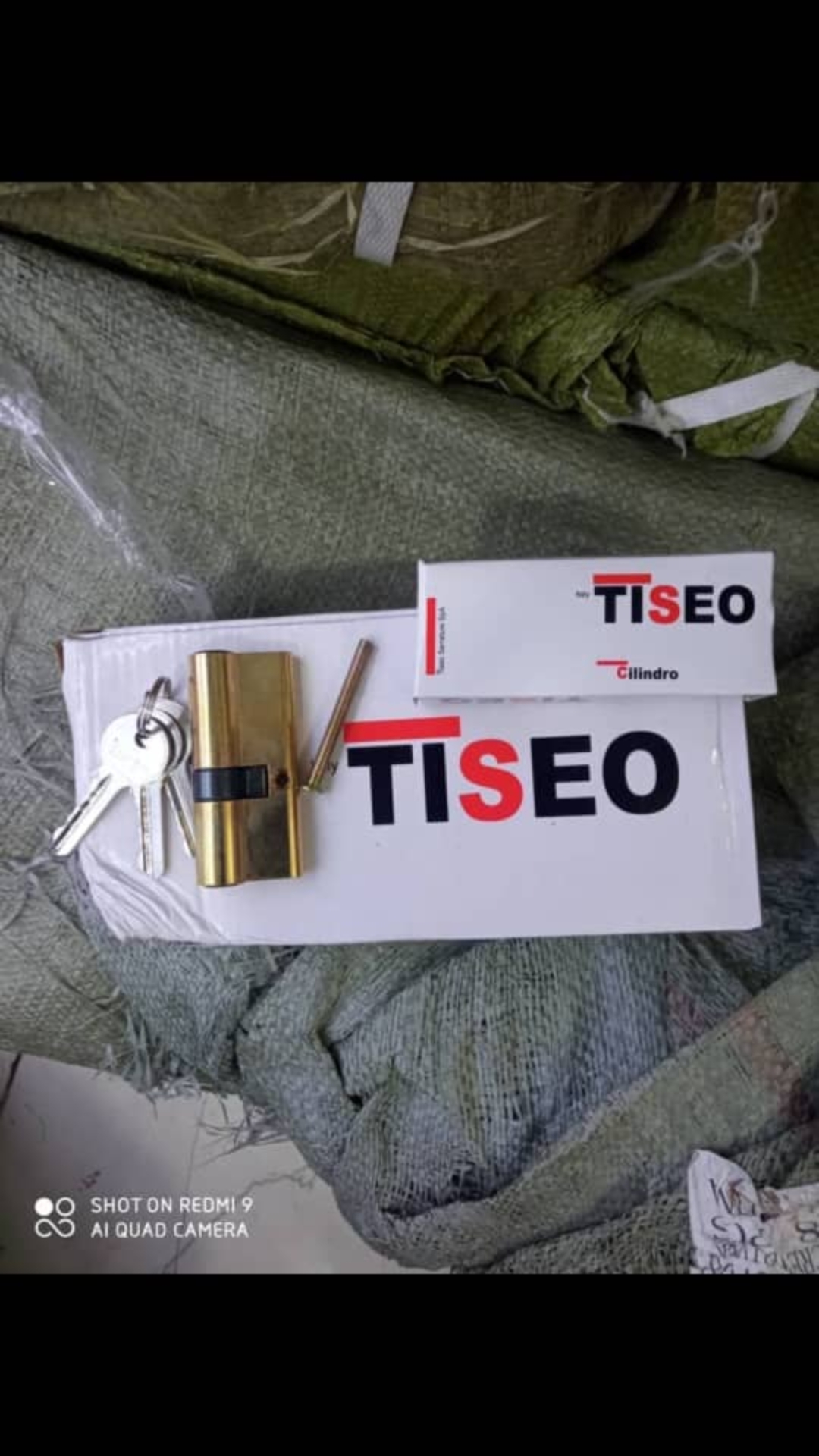 سیلندر ۷ سانت برنجی تیزو