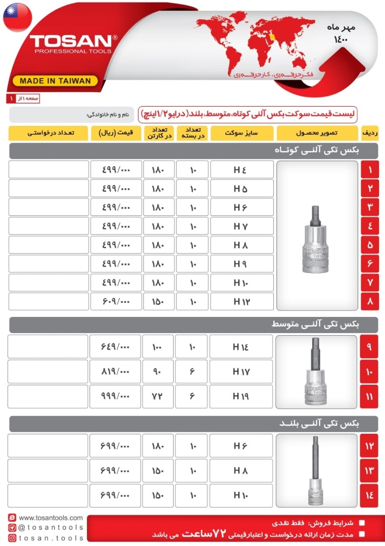 سوکت بکس النی