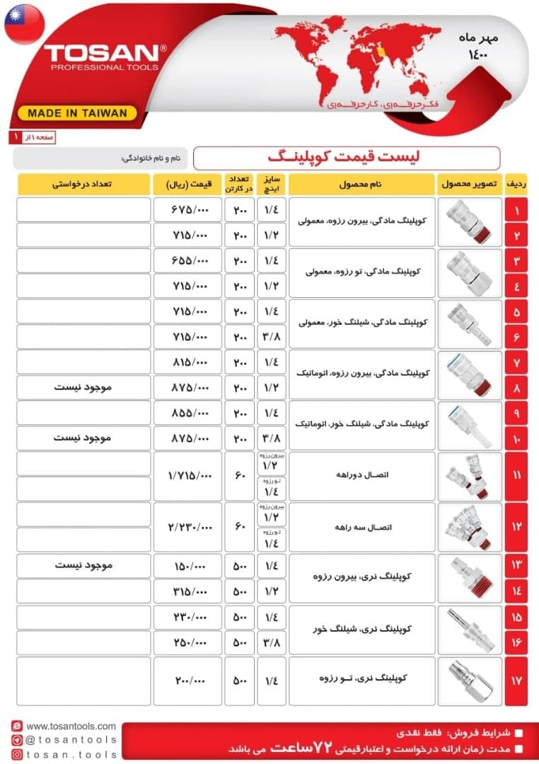 کوپلینگ توسن