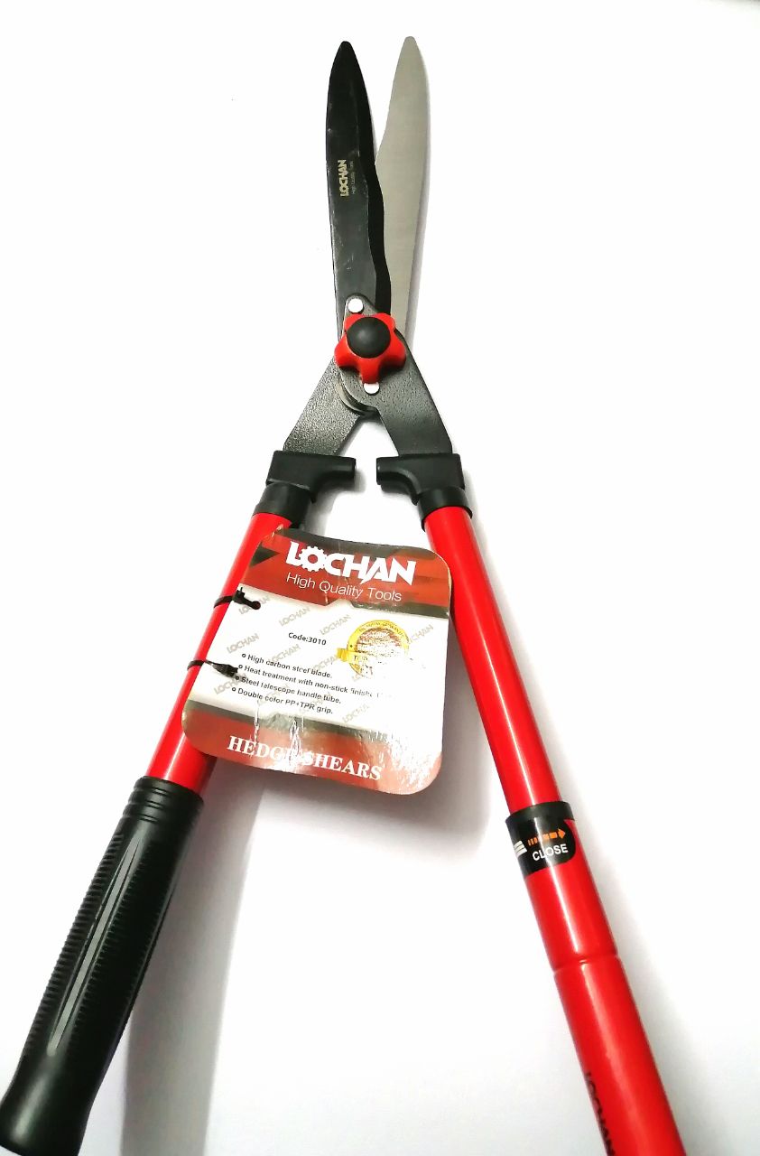 قیچی شمشادزن دسته کشویی LOCHAN جنس