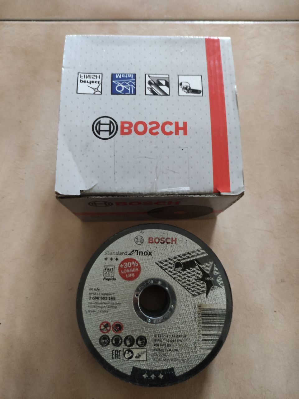 استیل بر مینی 1*115 (BOSCH)با ضما