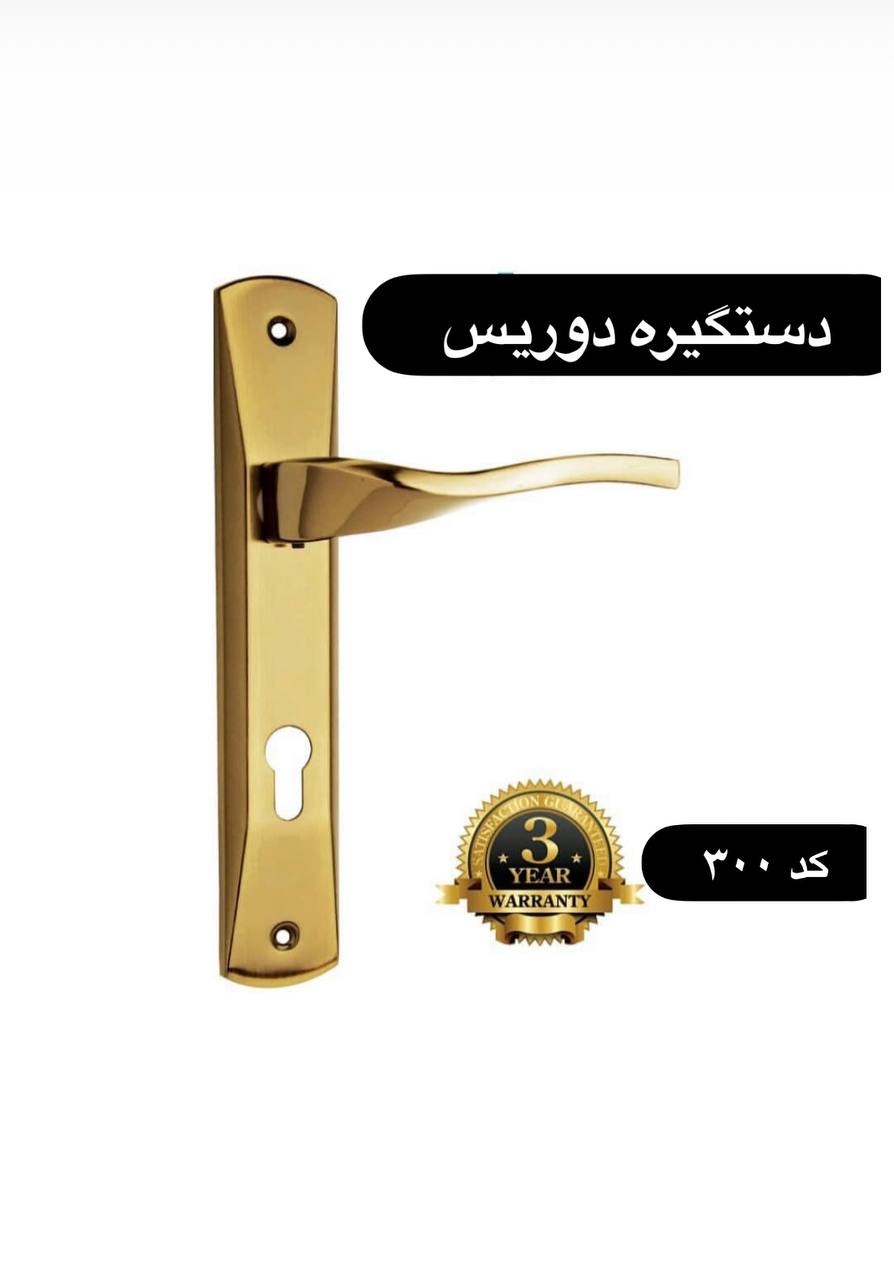 دستگیره پلاک کد ۳۰۰در رنگ بندی مخت