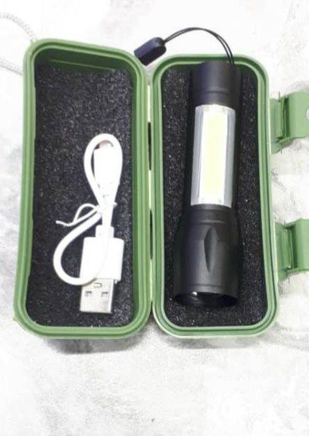 چراغ قوه جعبه سبز کوچک شارژیتعدادد