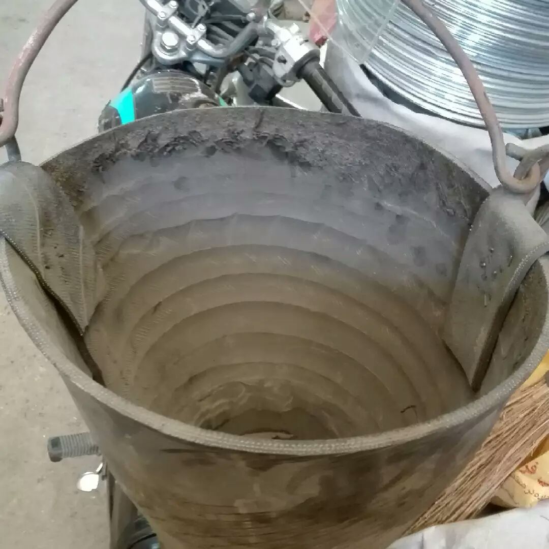 سطل بزرگ ضخیم مخصوص چاه کنی
