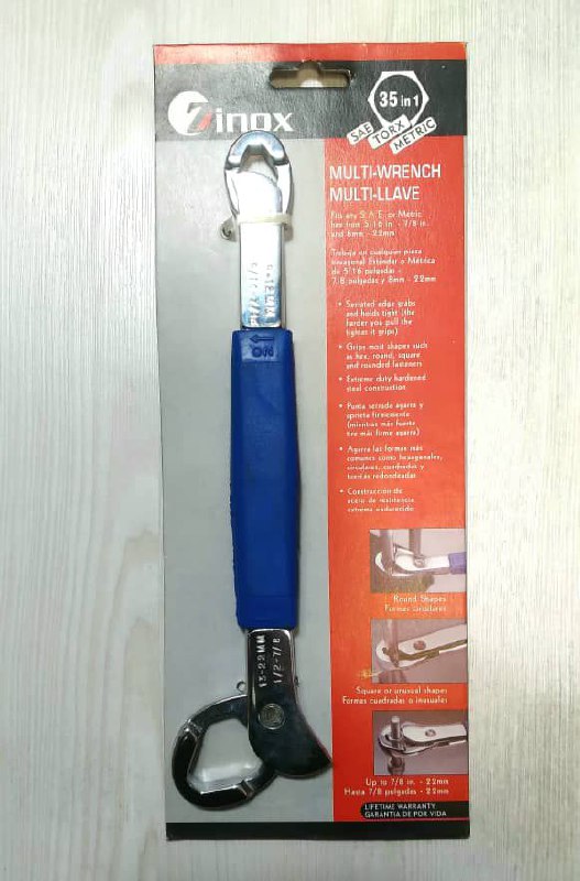 آچار همه کاره از سایز ۸ الی ۱۹تکن