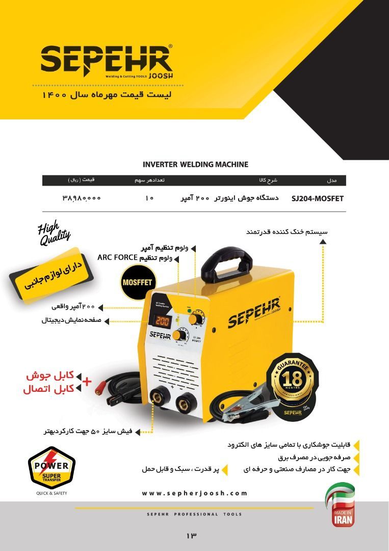  فروشگاه ابزار 118 سرمایه ما اعتم