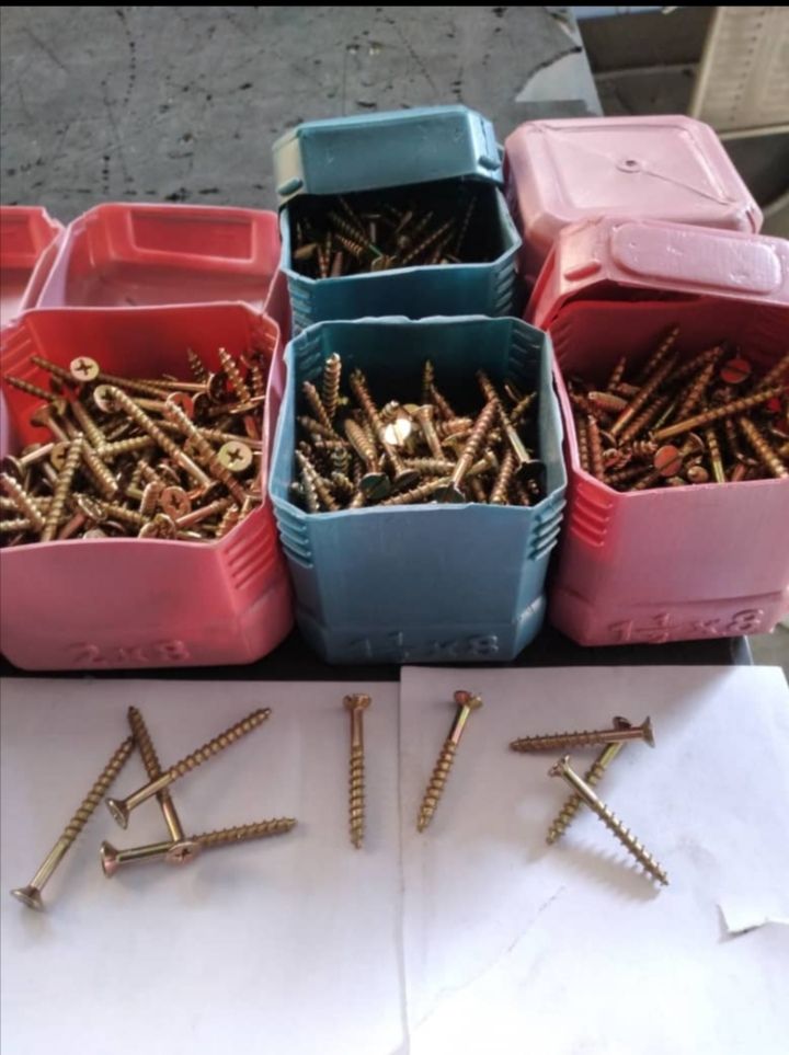 تولید انواع پیچ چوب (2سو، چهارسو) و