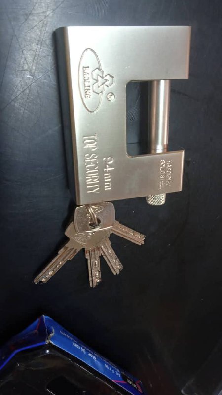 قفل فولادی ۵ کلیدسایز ۹۴قیمت ۱۲۸