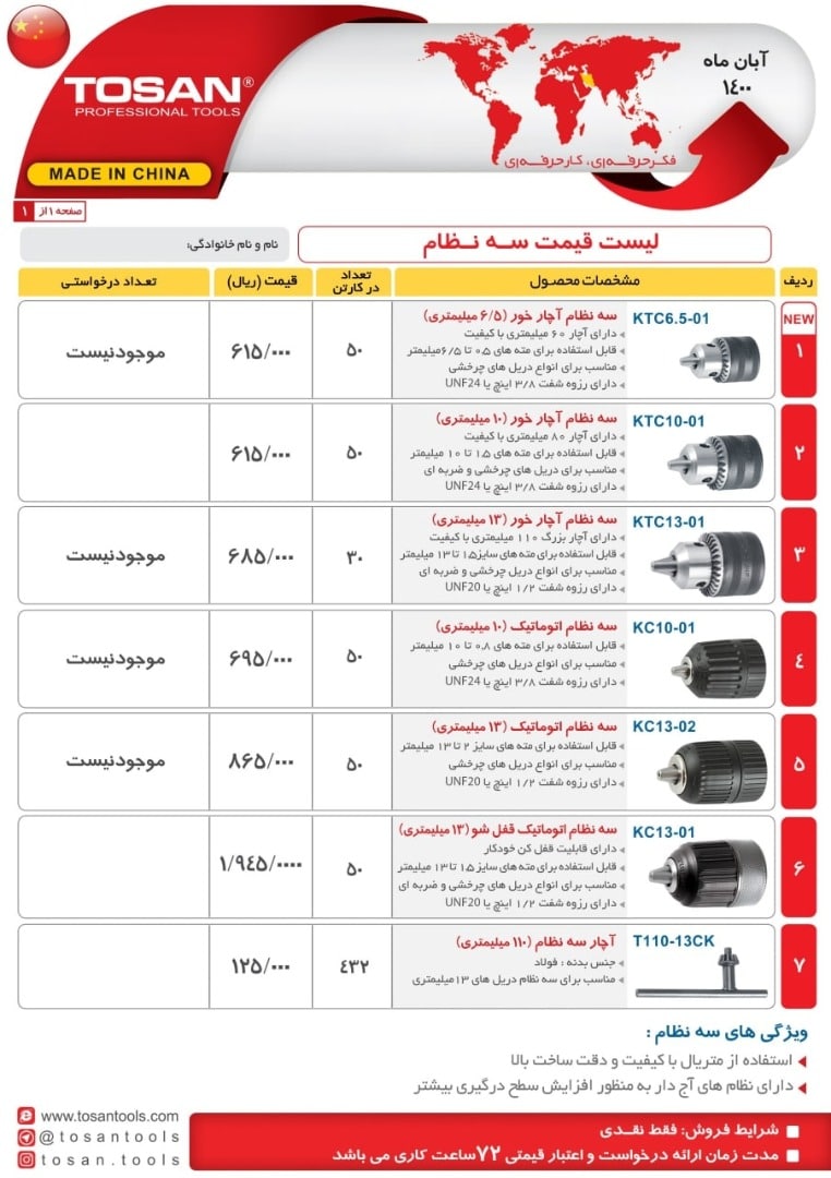 سه نظام برای اطلاع از تخفیف بگیری