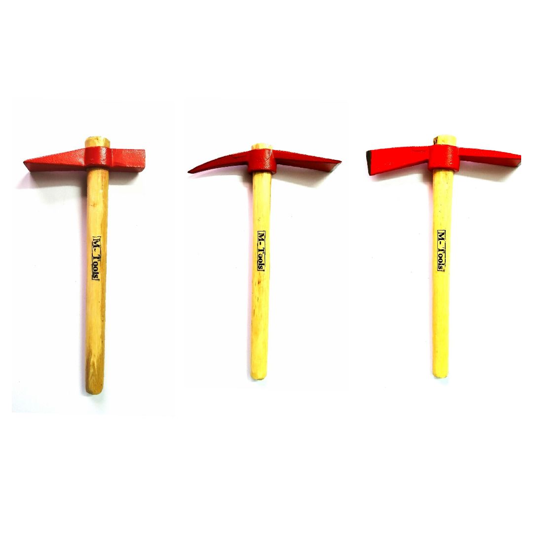 تیشه دسته چوبی سرفولادیM_toolsجنس 