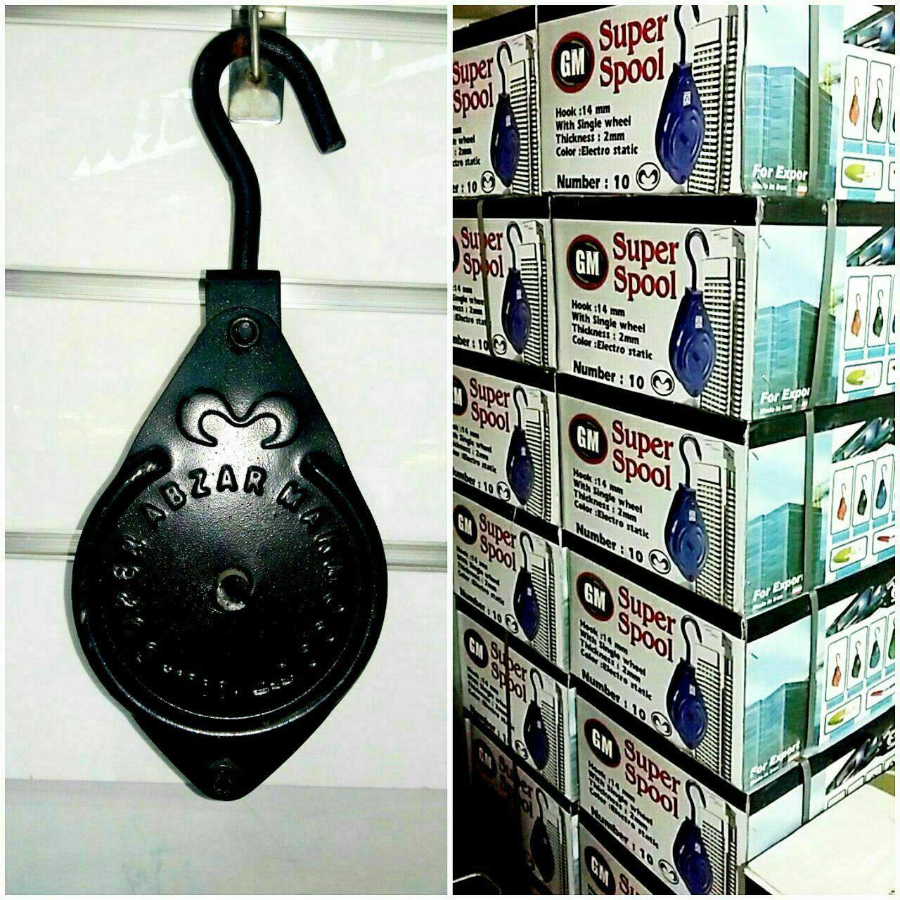 قرقره بالابر بربرینگی درجه یک سایز