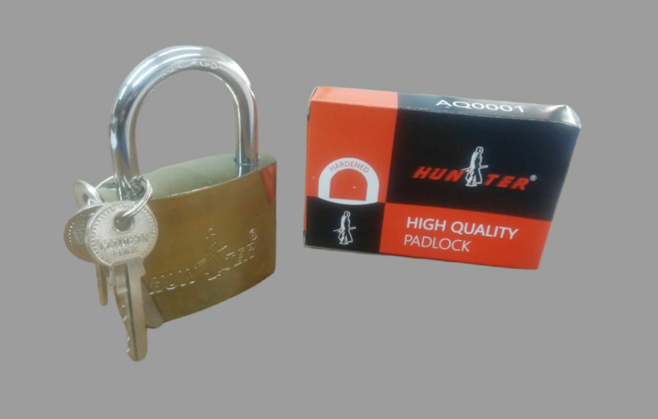قفل آویز طرح برنجکلید معمولیHunte
