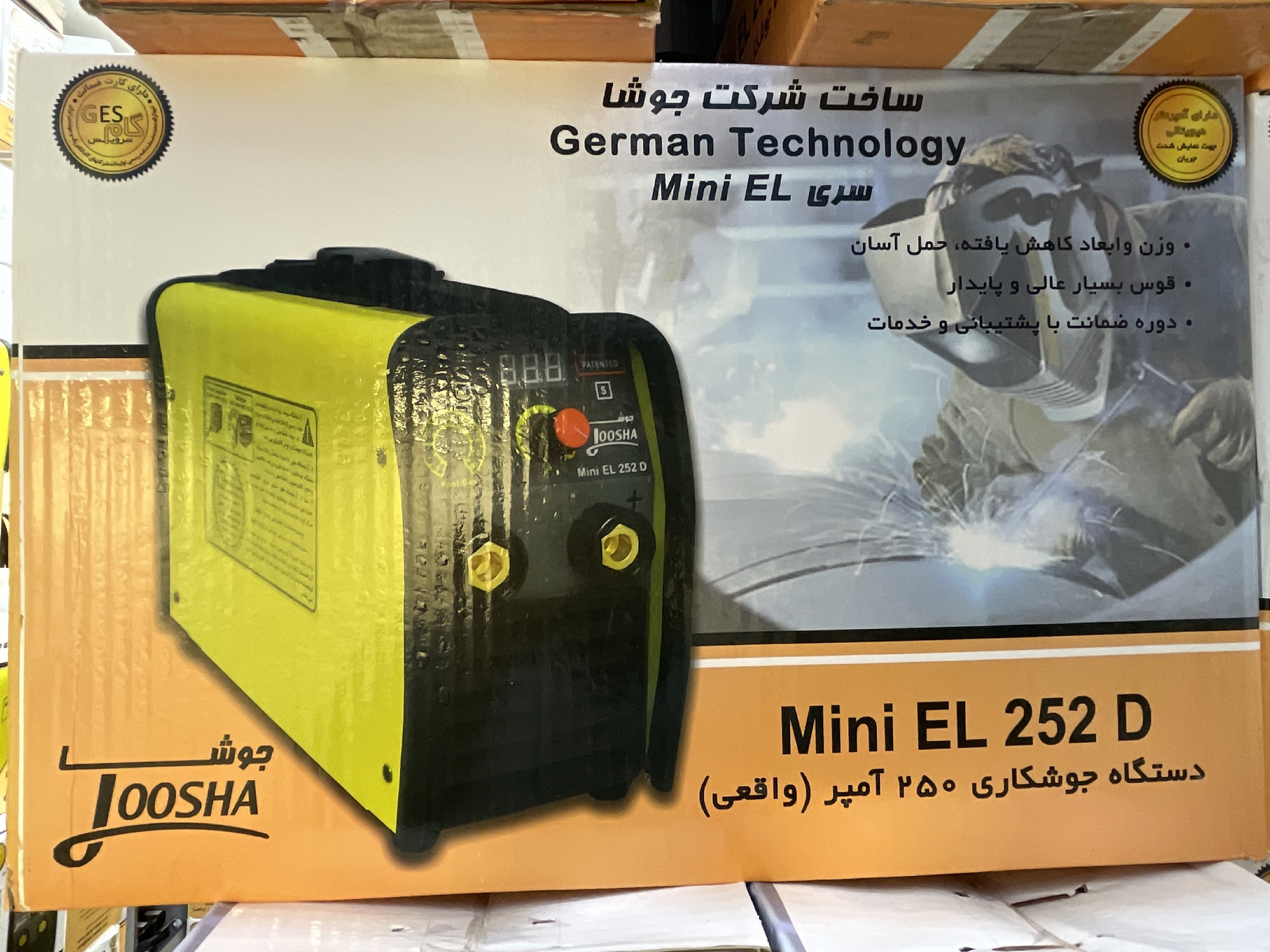 دستگاه جوش ٢٥٠ امپر گام الكتريك
