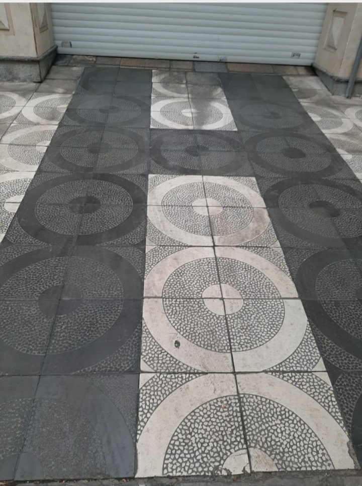 سنگ مصنوعی .طرح کار شده گل یاس