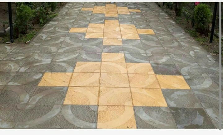 سنگ مصنویی گل یاس ۴۰*۴۰