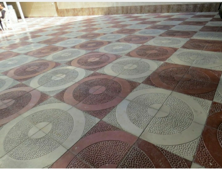 سنگ مصنوعی طرح گل یاس