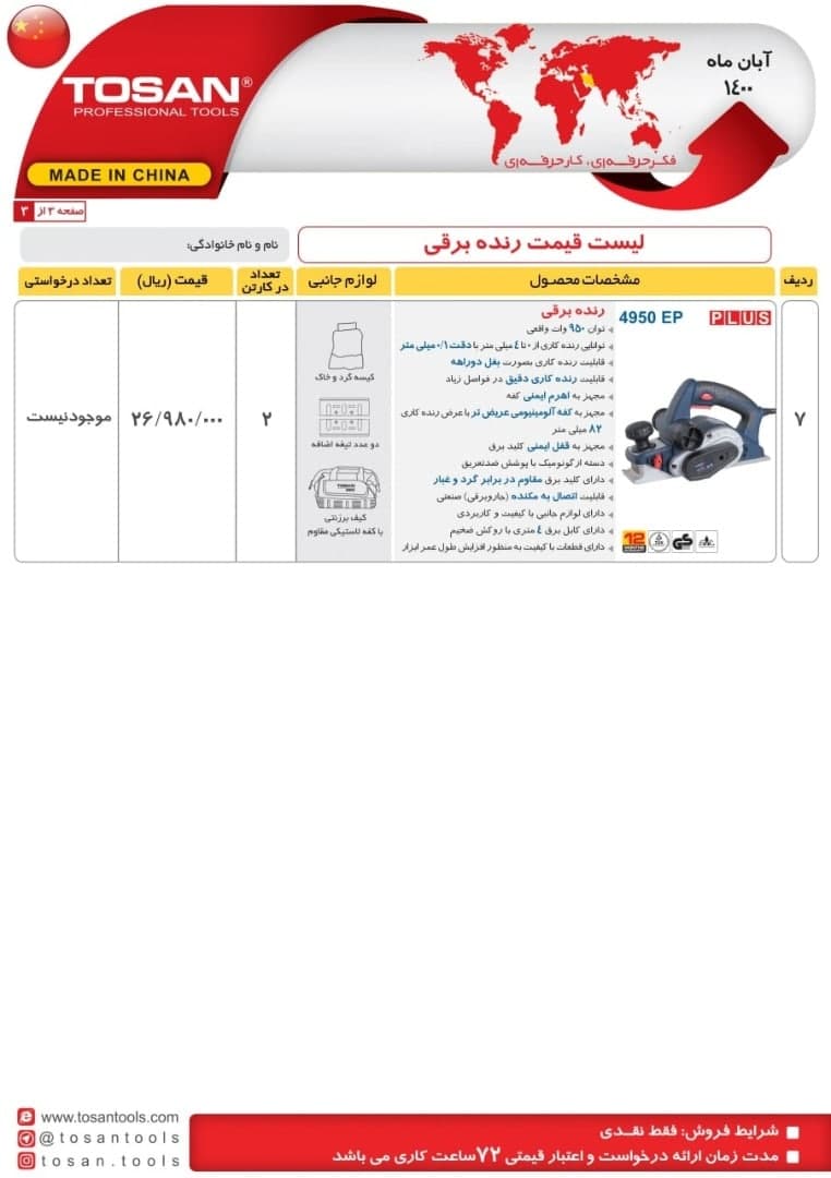 رنده برقی