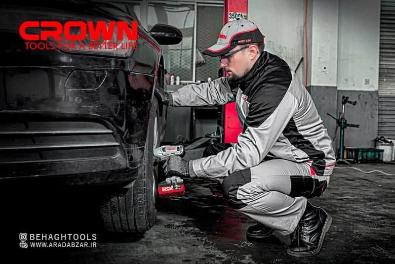 آچار بکس برقی کرون CROWN