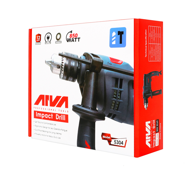 دریل ۱۳ چکشی سه نظام آچاری 850 وات