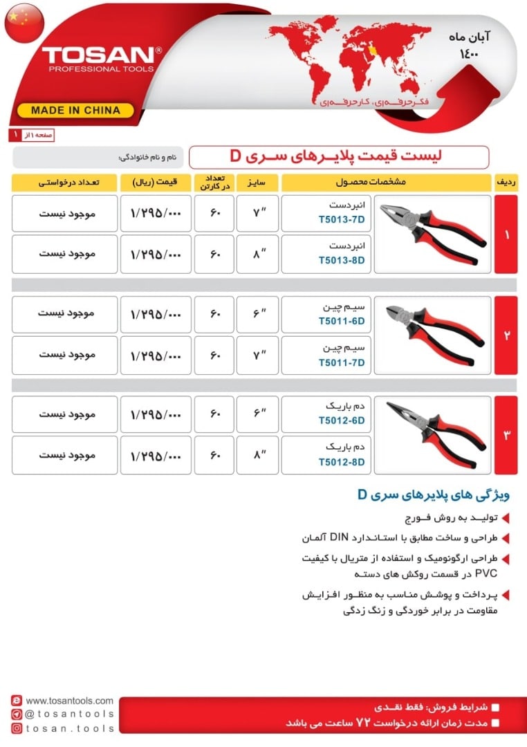 پلایر سری Dبرای اطلاع از تخفیف بگ