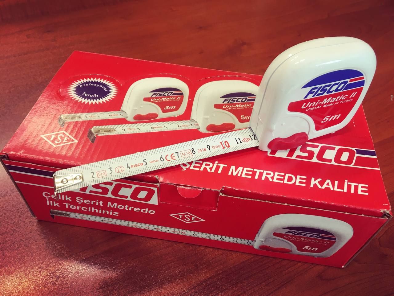متر فیسکو اصلی ترکیه5متری کارتن100