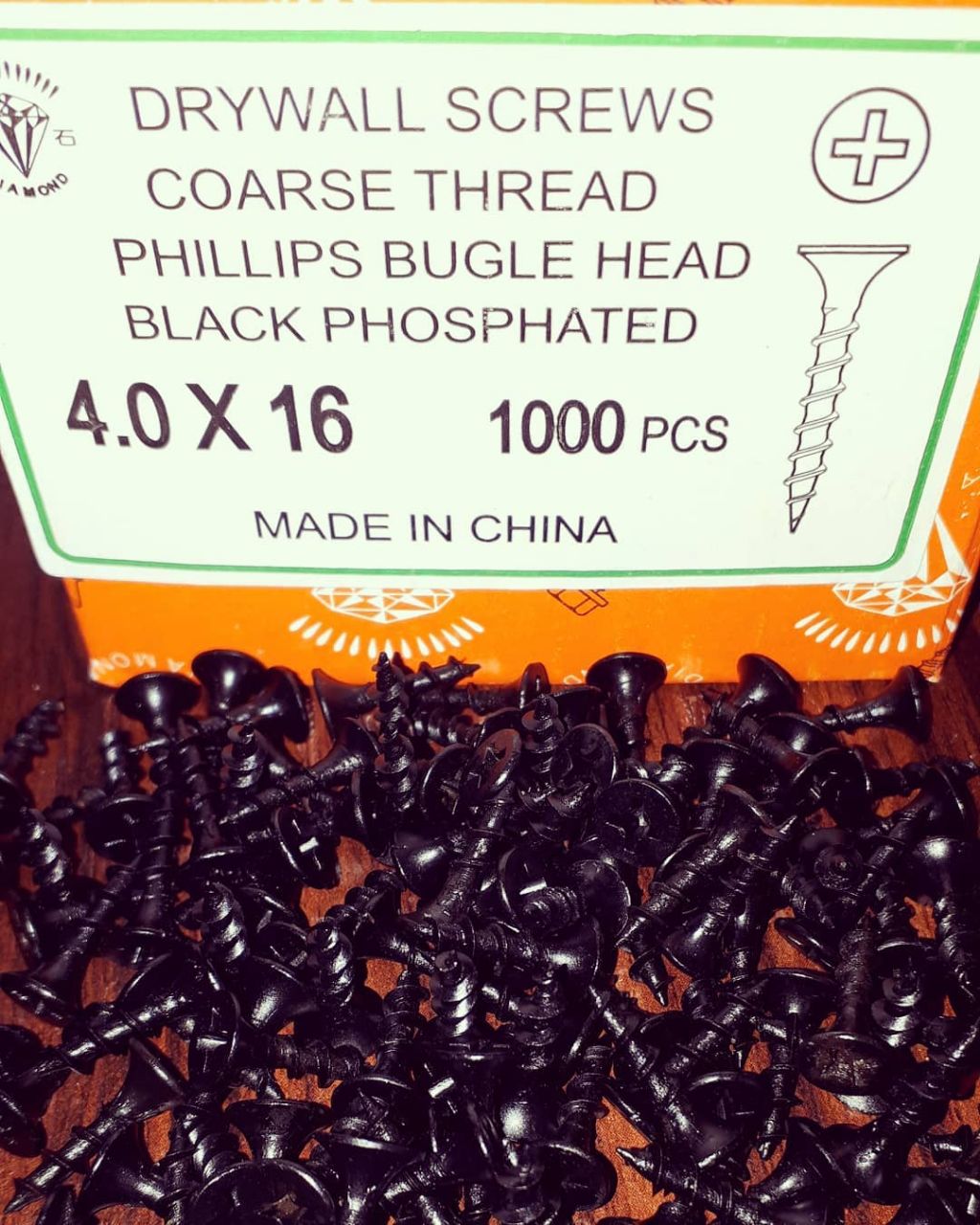 پیچ MDF چینی مارک دیاموند سایز 