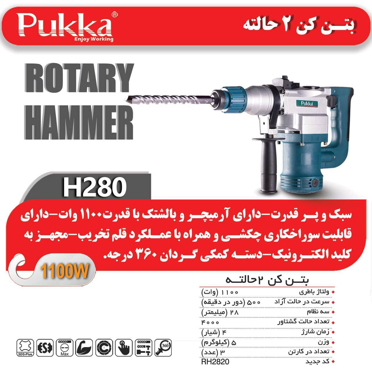  فروشگاه ابزار حرفه‌ای بتن کن چ