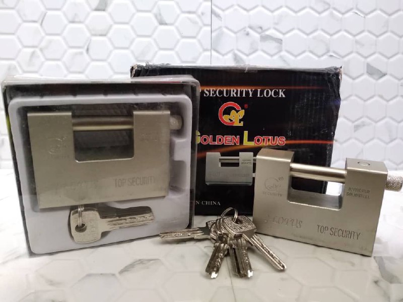 قفل کتابی ۹۴ فولادی گلدن کارتن ۲۴ 