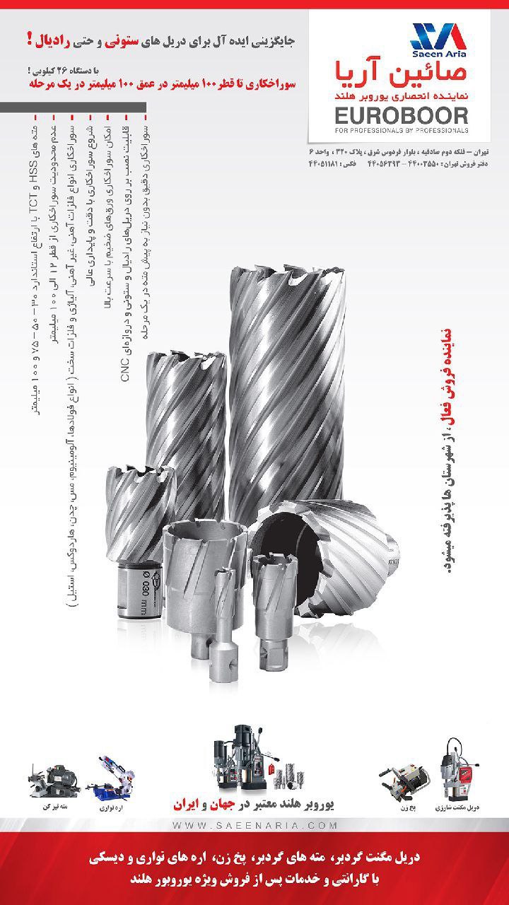 مته های گردبر HSS ،HSS-CO، TCTمته