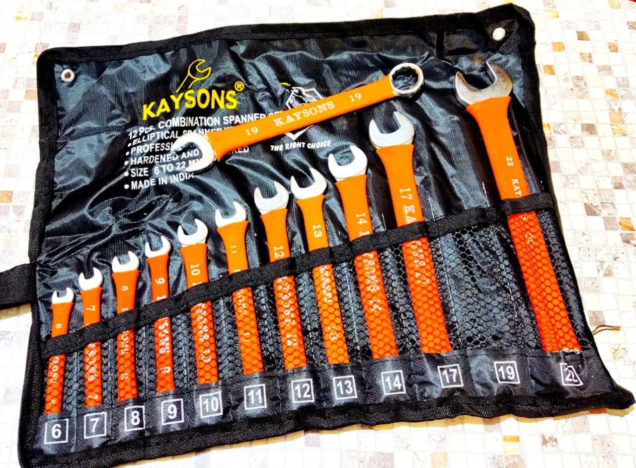 آچار ١٢ عددي روكشدار KAYSONبسته بن