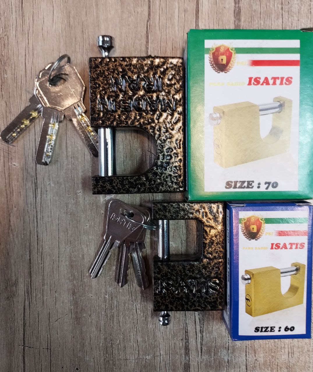 قفل کتابی ۶۰و۷۰ایساتیس کیفیت عالی 