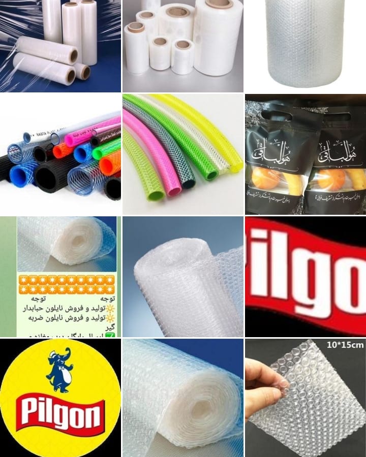 نایلون حبابدار و استرچ