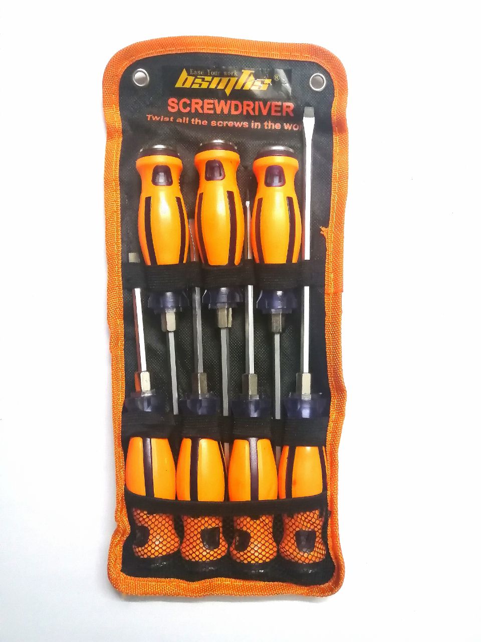 پیچ گوشتی ضربه خور 7عددی کیف برزنتی