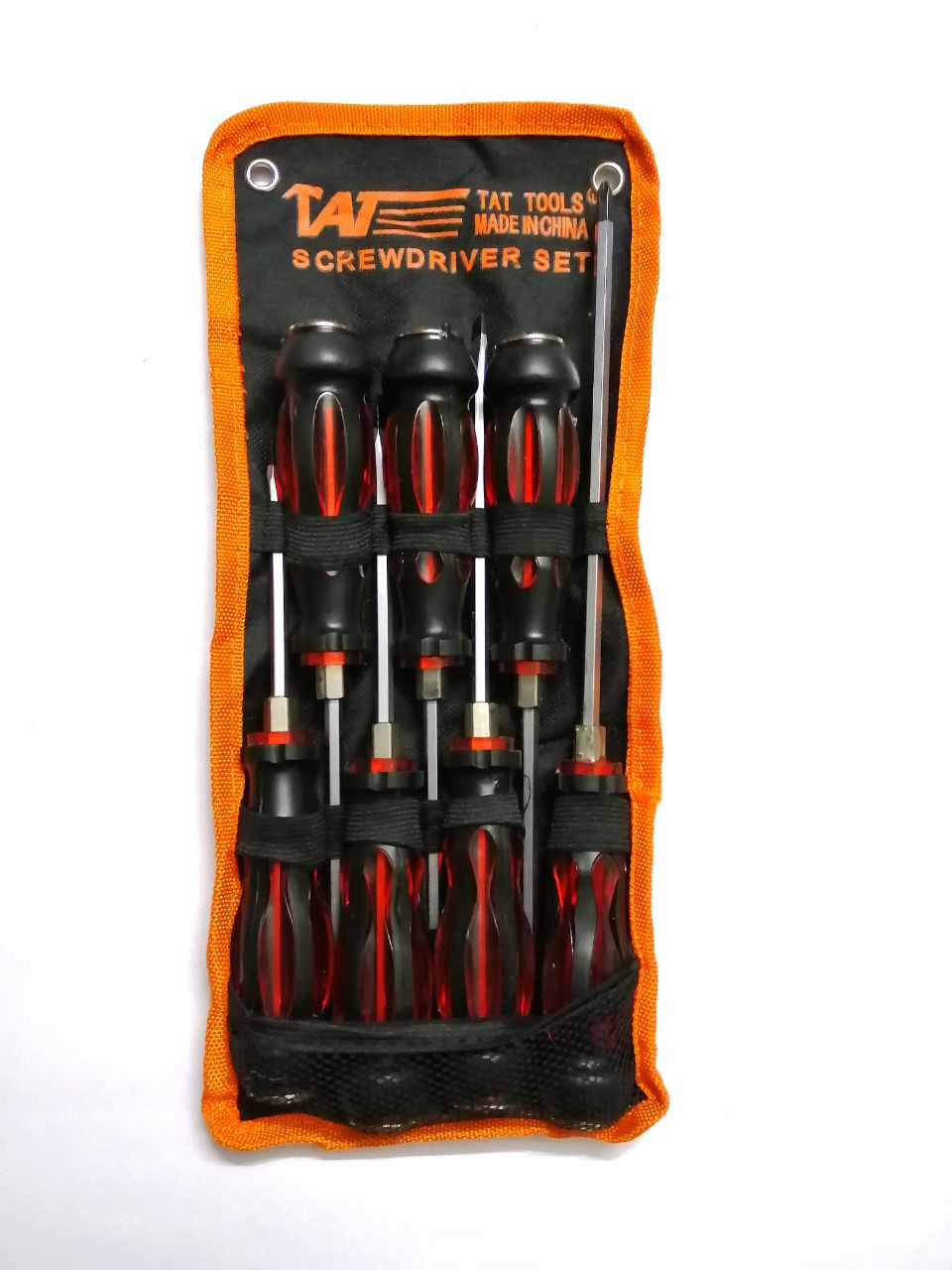 پیچ گوشتی ضربه خور 7عددی کیف برزنتی