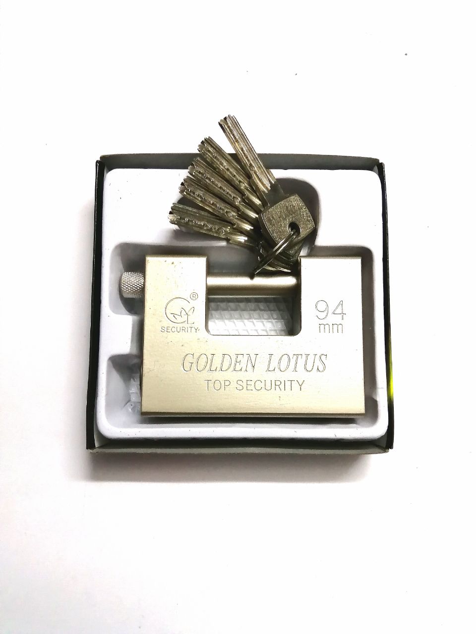 قفل کتابی 94 فولادی GOLDEN LOTUS 