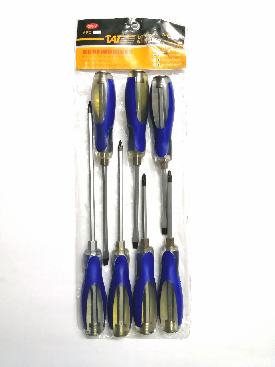 پیچ گوشتی ضربه خور و آچارخور 7عددی 