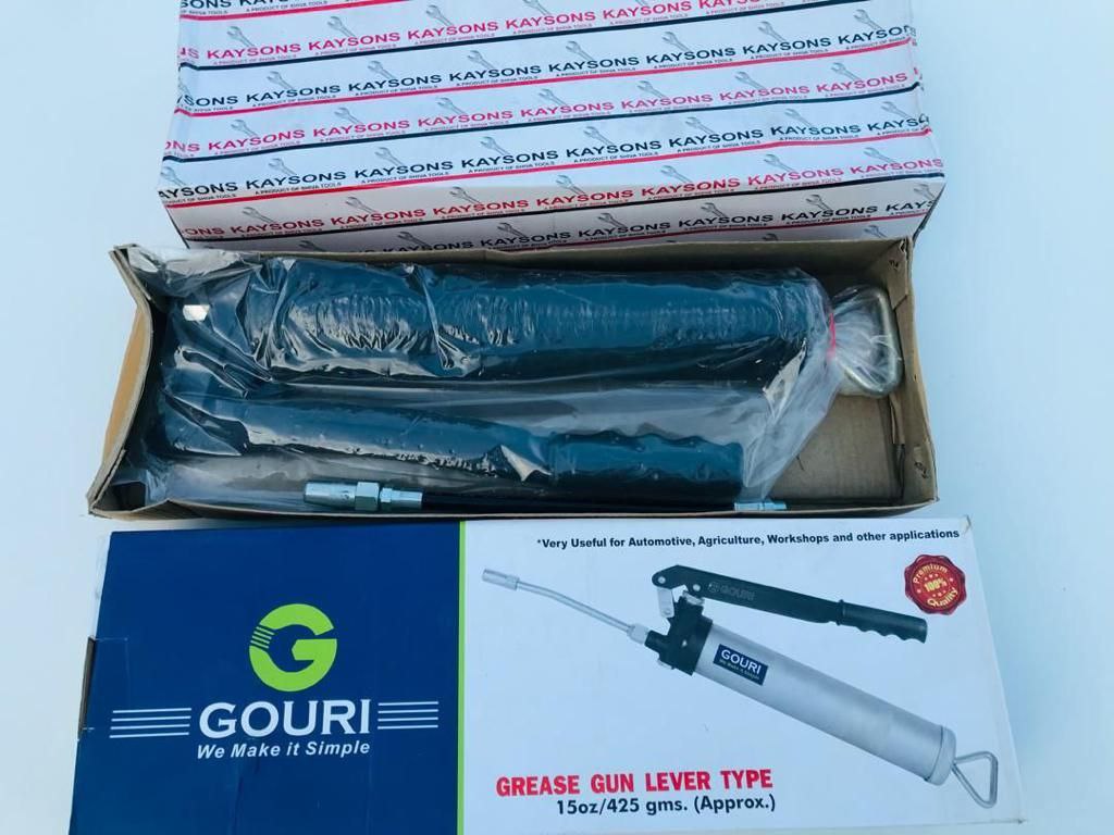 گریس پمپ هندی️دارای دو شلنگ️کیف