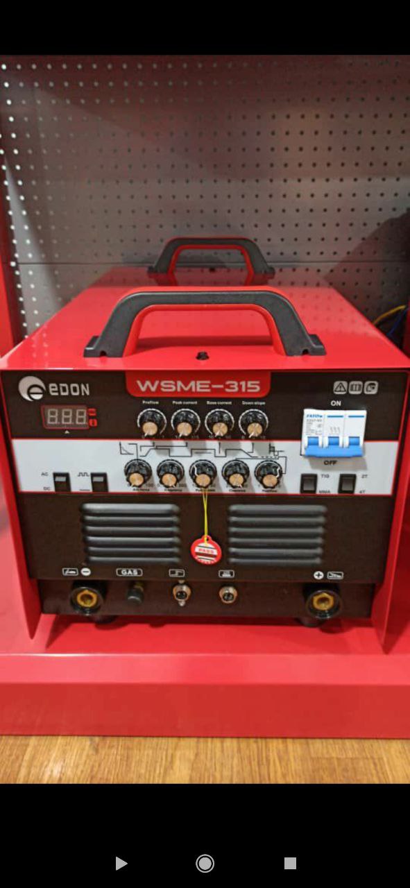 دستگاه tig315a/dcدارای لوازم کامل 