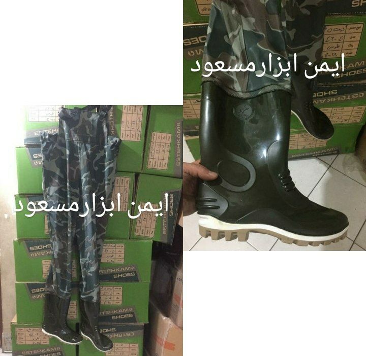 ️چکمه لاستیکی️تاسینه️ضدآب 