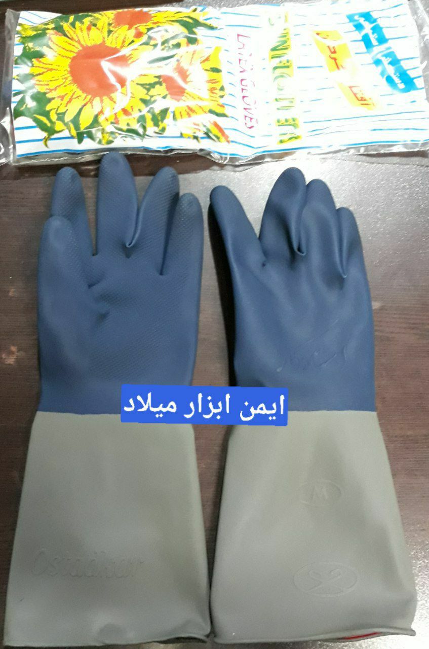 دستکش لاستیکی استاد کار مدل آفتابگر