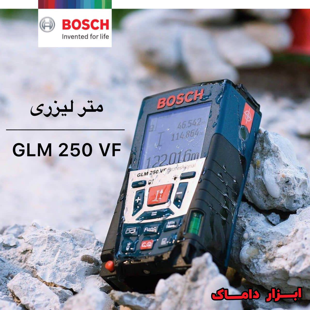 متر لیزری ۲۵۰ متری بوش 