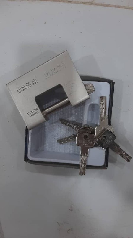  قفل کتابی 94 فولادی گلدن لوتوس تع