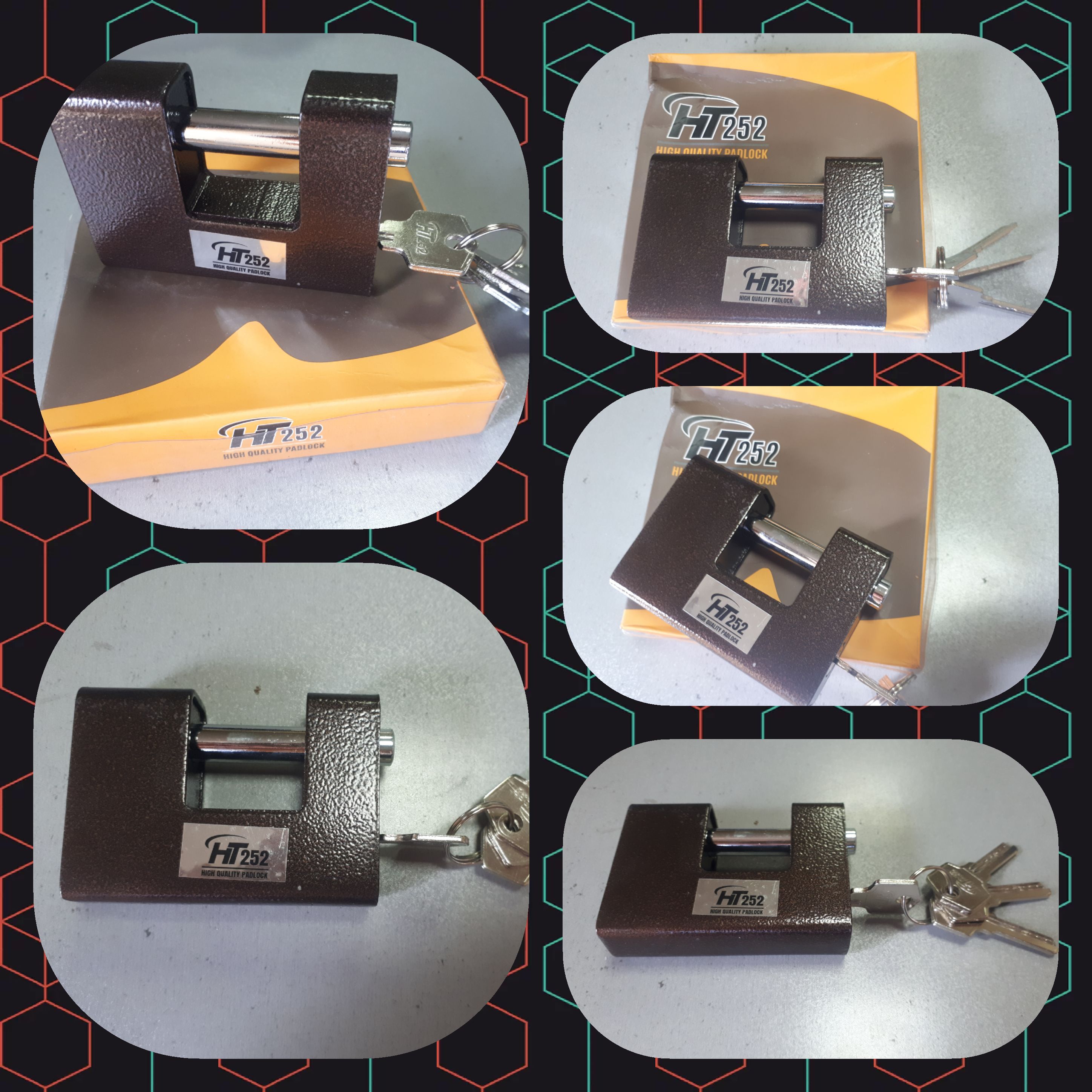 قفل کتابی چکشی ضد اسید HT252