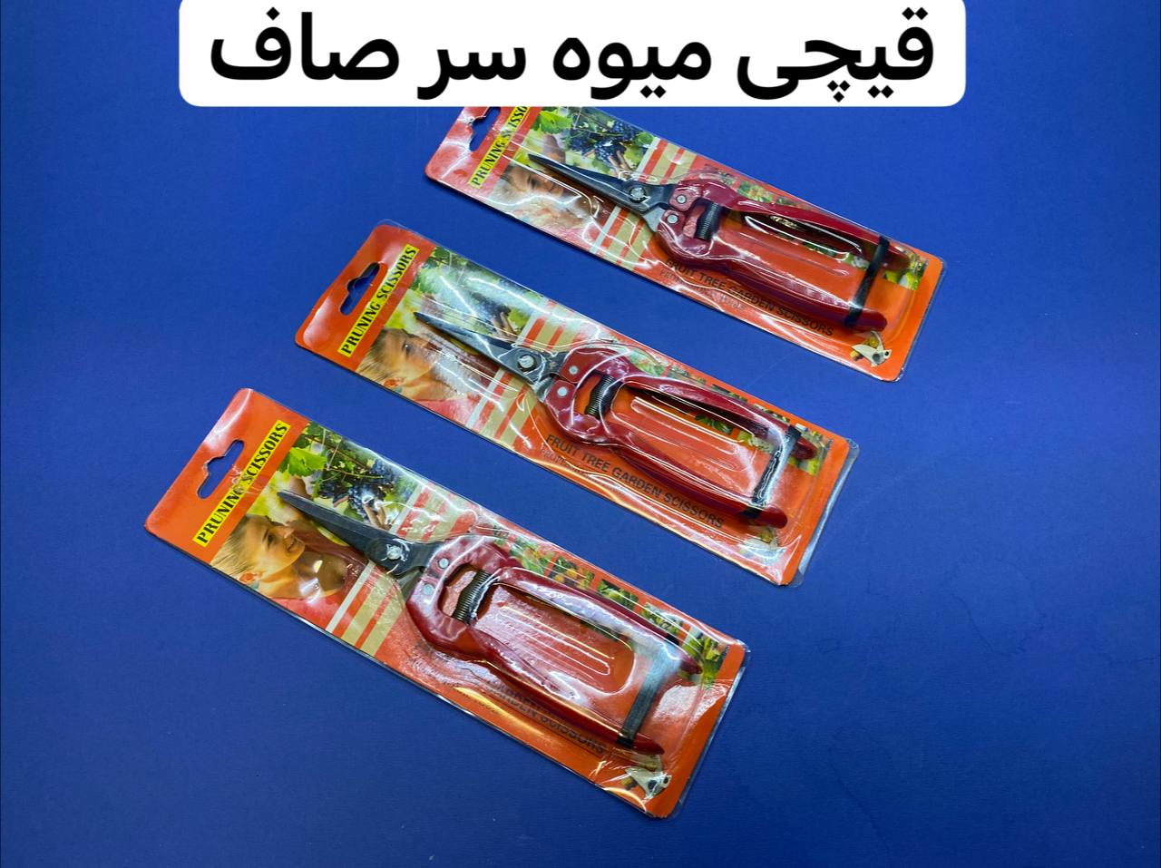 قیچی میوه چین سرصافتعداد در کارتن 