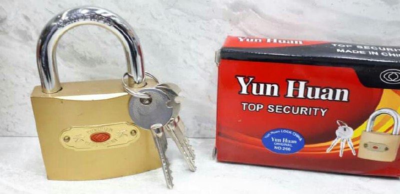 قفل آویز63کلیدچهارپرتعداددرکارتن:6