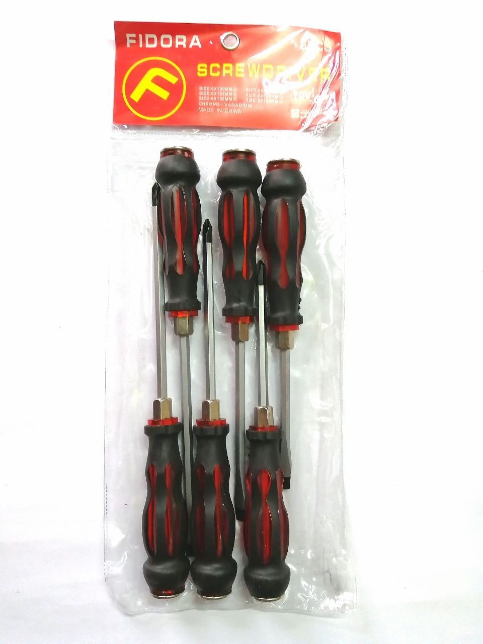 پیچ گوشتی ضربه خور 6عددی مدل909جن
