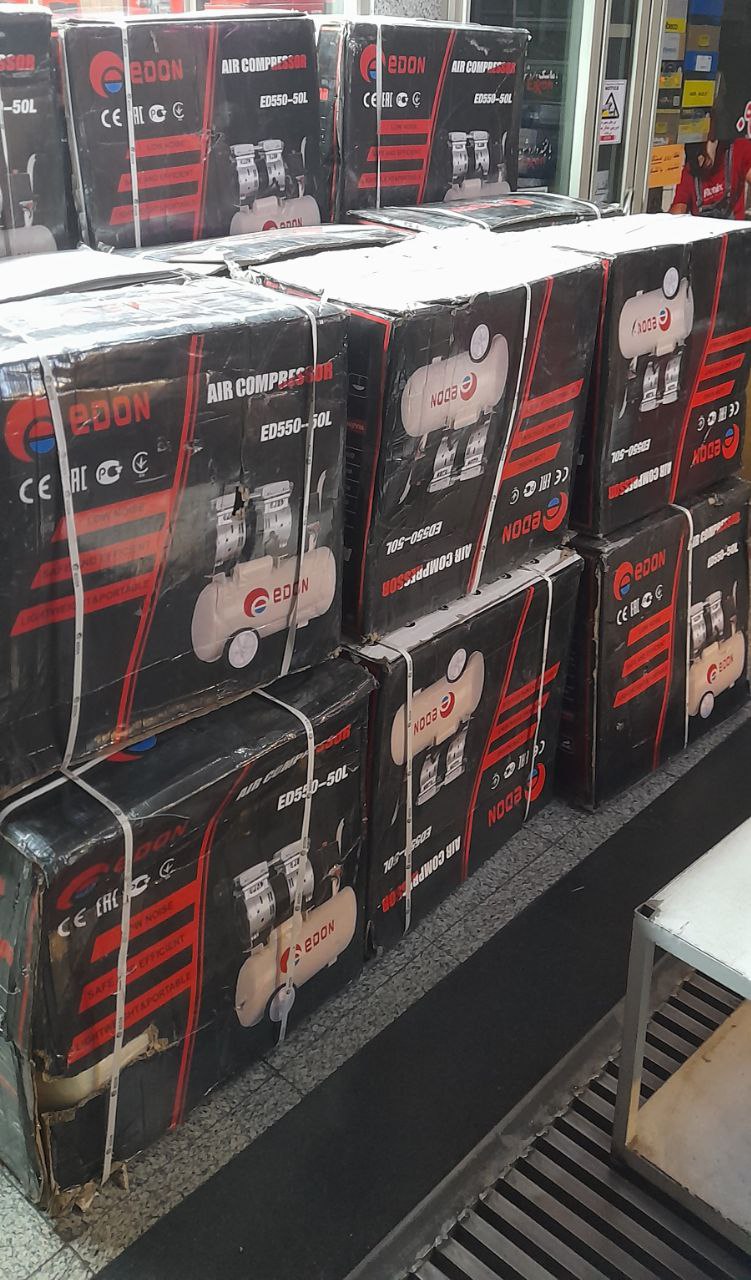  پخش کمپرسور ۵۰ لیتر سایلنت ادون 