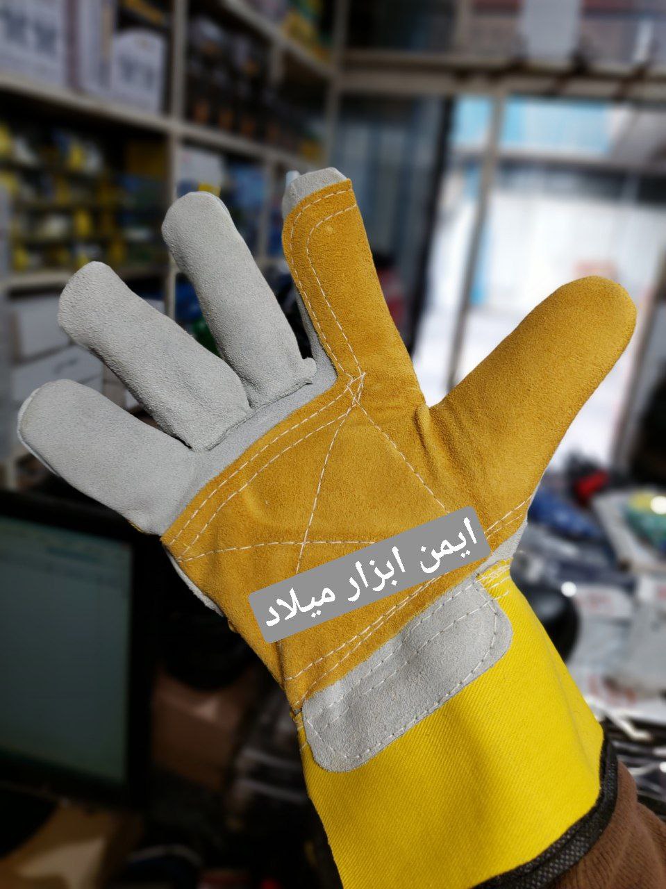 دستکش کف دوبل پاکستانی AD MAXکیسه۱